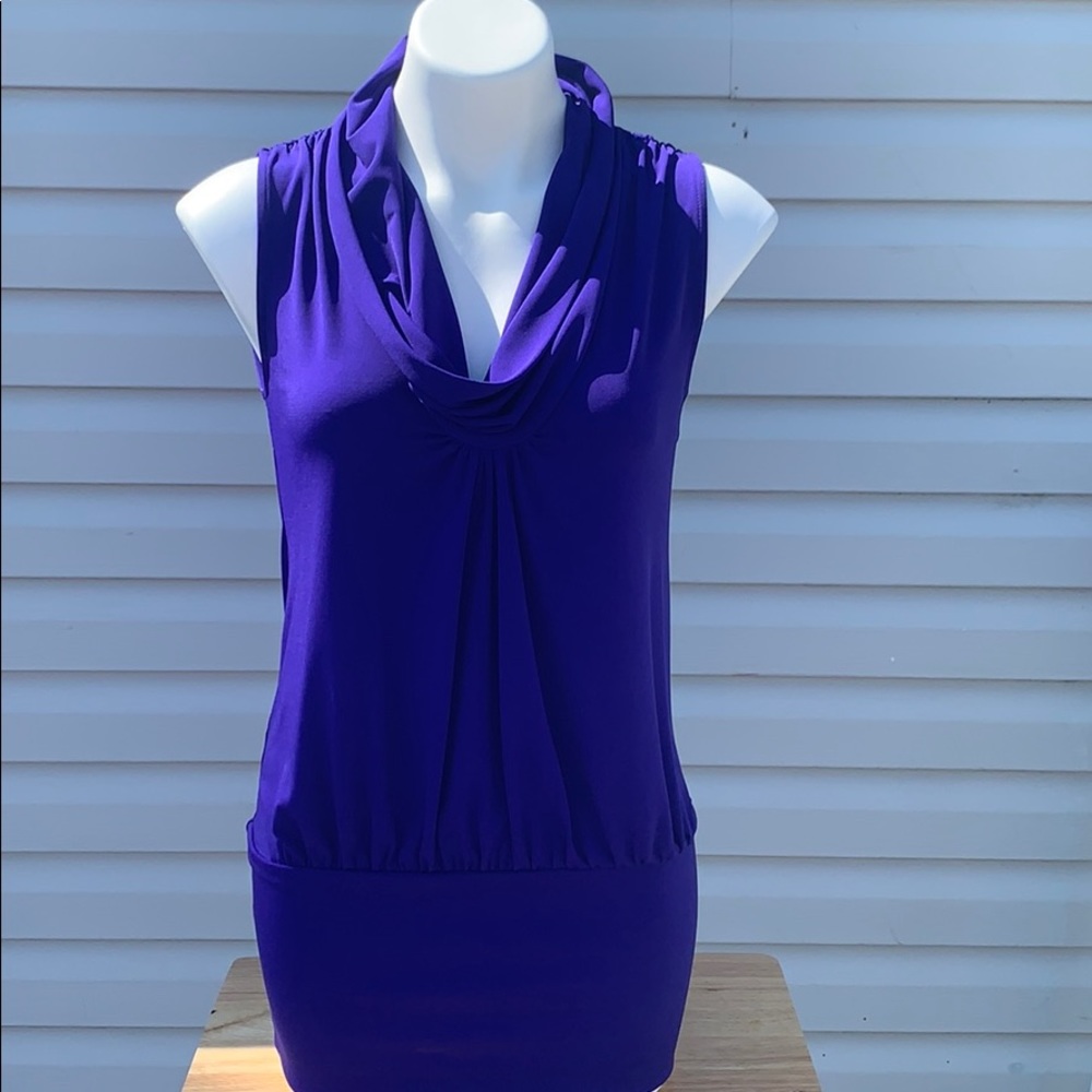 Express wide waistband sleeveless top